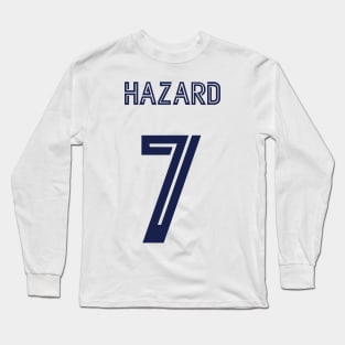 Hazard 7 real madrid Long Sleeve T-Shirt